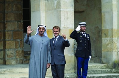 دولة الإمارات وفرنسا رؤى مشتركة لدعم الاستقرار وتكريس السلام
