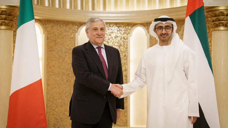 الإمارات وإيطاليا تبحثان تعزيز الشراكة الإستراتيجية والتعاون الثنائي