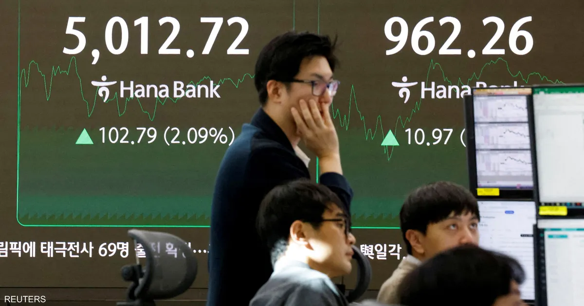 المؤشر الياباني يهبط أكثر من 5% مع ارتفاع أسعار النفط ومخاوف التضخم