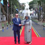 السيسي يشارك في الجلسة الختامية لمنتدى رجال الأعمال المصري التنزاني بدار السلام